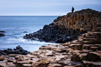 Giant's Causeway an der Causeway Coastal Route in Nordirland