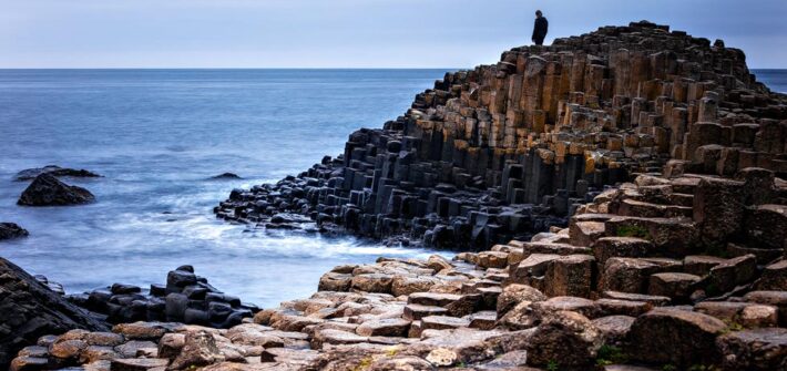 Giant's Causeway an der Causeway Coastal Route in Nordirland