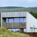 Das Sea Shed Café am Benone Beach, Nordirland