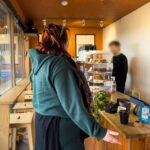 Das Sea Shed Café am Benone Beach, Nordirland