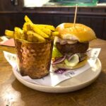 Veggie Burger im The Bushmills Inn Restaurant and Bar in Bushmills, Nordirland