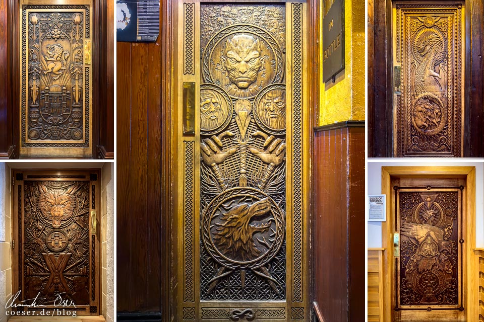 Game of Thrones (Got) Doors entlang der Causeway Coastal Route in Nordirland