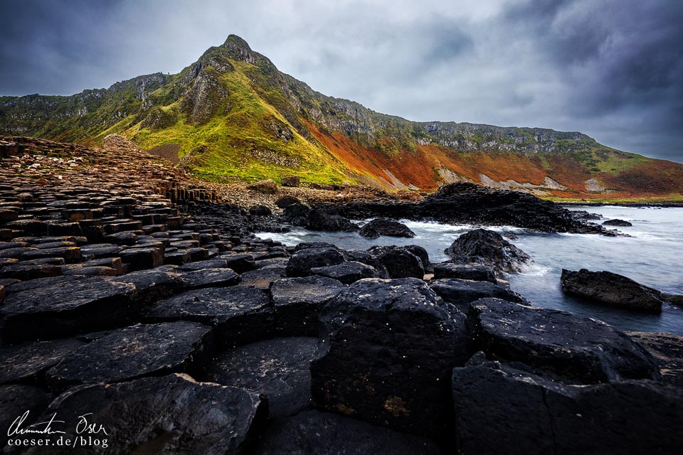 Giant's Causeway an der Causeway Coastal Route in Nordirland