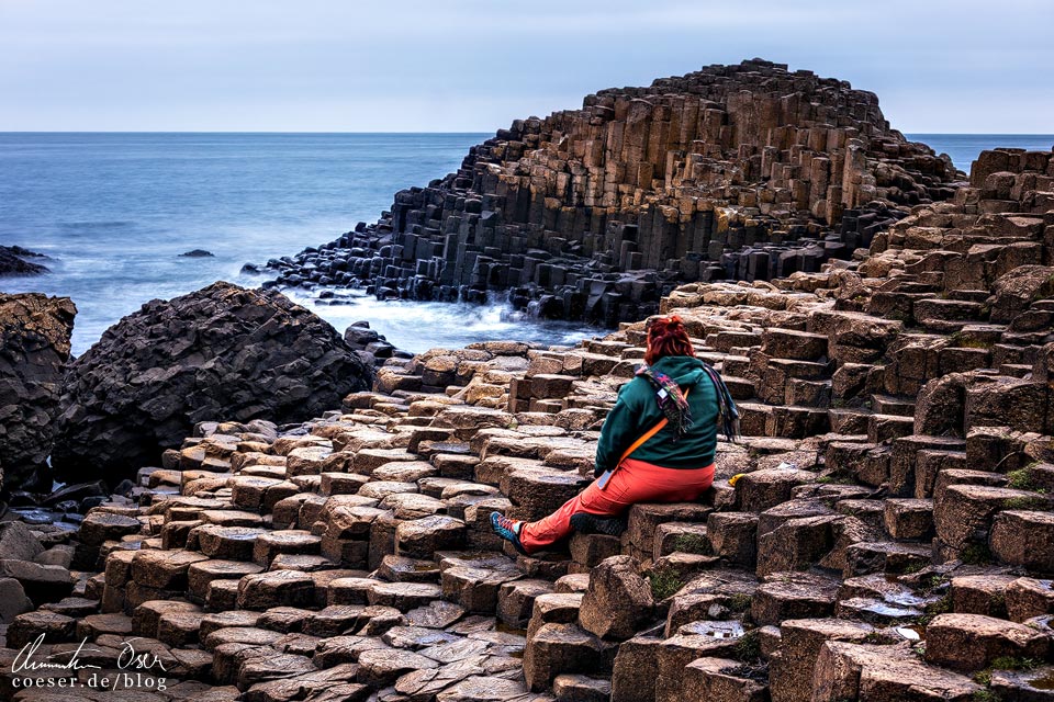 Giant's Causeway an der Causeway Coastal Route in Nordirland