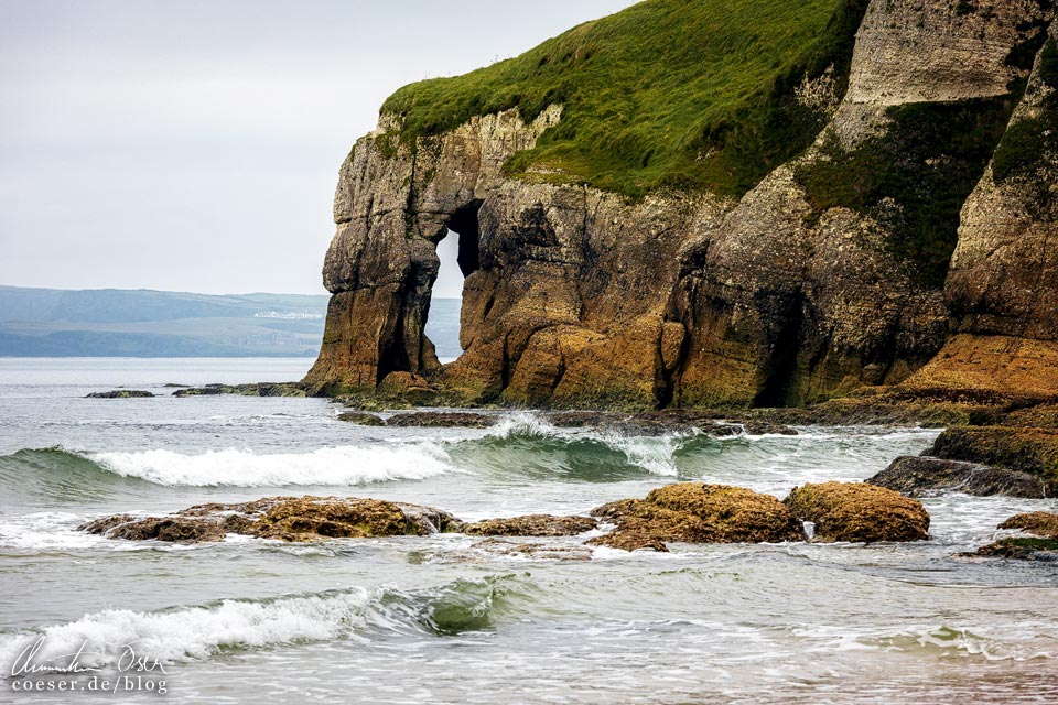 White Rocks Beach an der Causeway Coastal Route in Nordirland