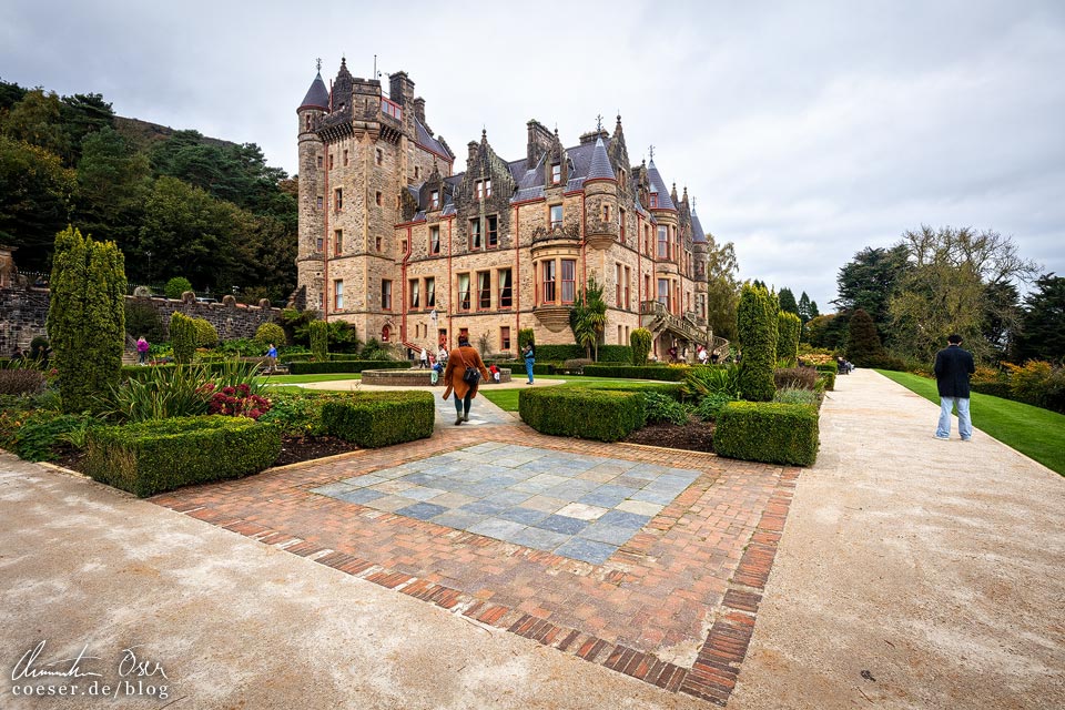 Das Belfast Castle und die Gartenanlage