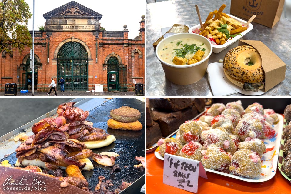 Street Food im St Georges Market in Belfast