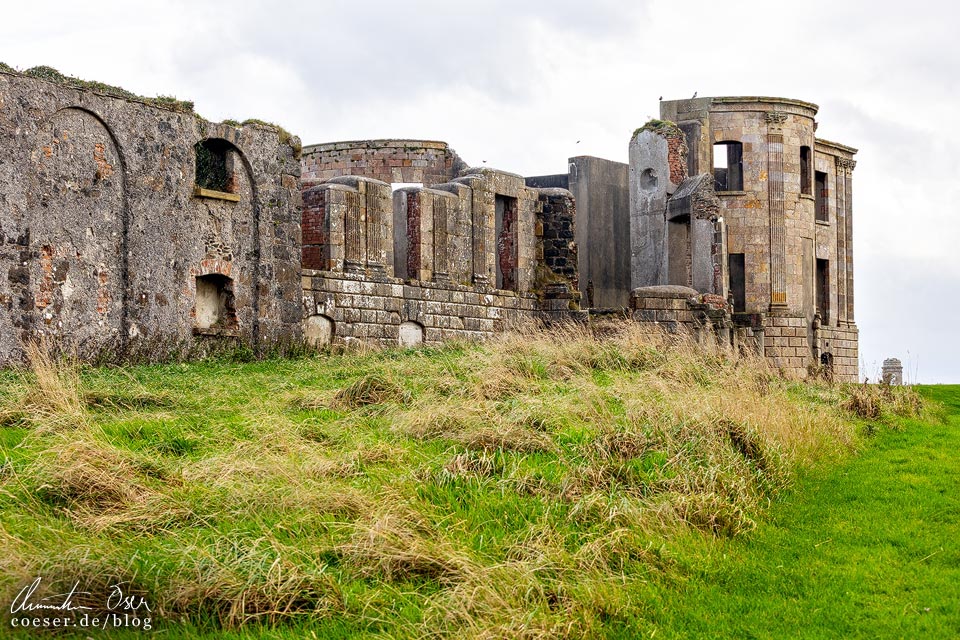 Downhill House neben dem Mussenden Temple an der Causeway Coastal Route in Nordirland
