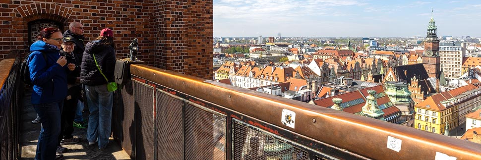 Bußbrüecke (Mostku Pokutnic) in Wrocław (Breslau), Polen