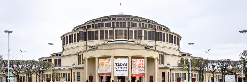 Jahrhunderthalle in Wrocław (Breslau), Polen