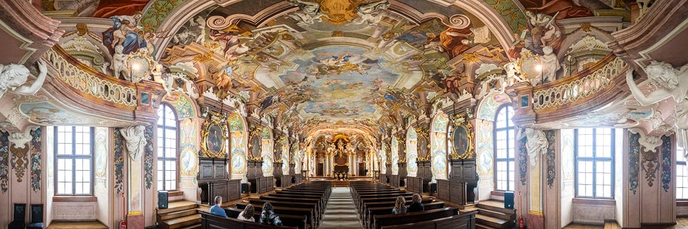 Aula Leopoldina in der Universität Wrocław in Wrocław (Breslau), Polen
