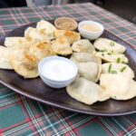 Gemischte Pierogi im Restaurant Konspira in Wroclaw