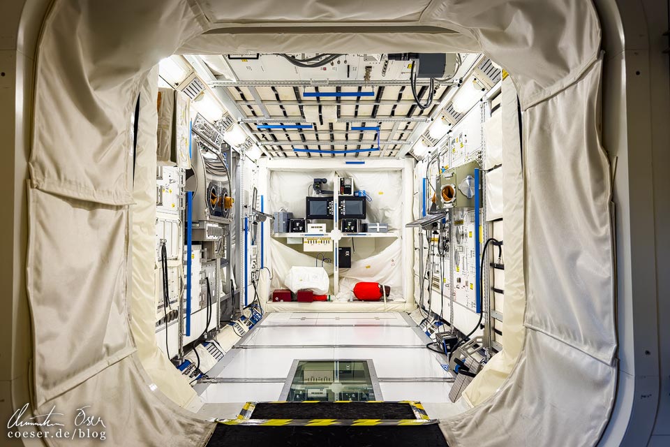 ISS-Trainingsmodul im Europäischen Astronautenzentrum (EAC) in Köln