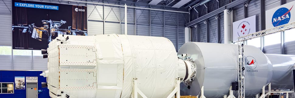 ISS-Trainingsmodule im Europäischen Astronautenzentrum (EAC) in Köln
