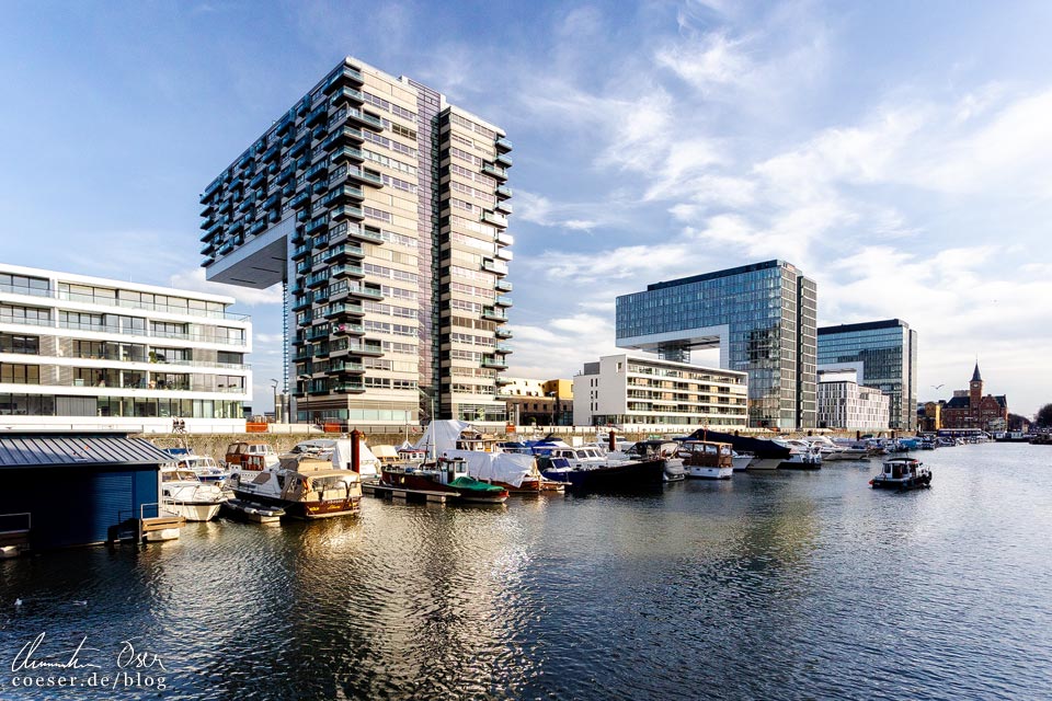 Krankhäuser im Rheinauhafen in Köln