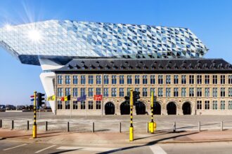 Das Havenhuis von Zaha Hadid in Antwerpen