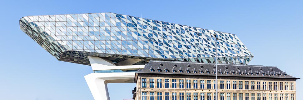 Das Havenhuis von Zaha Hadid in Antwerpen