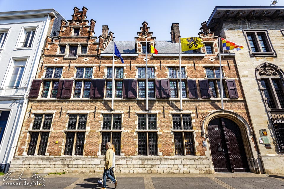Außenansicht des Rubenshuis in Antwerpen