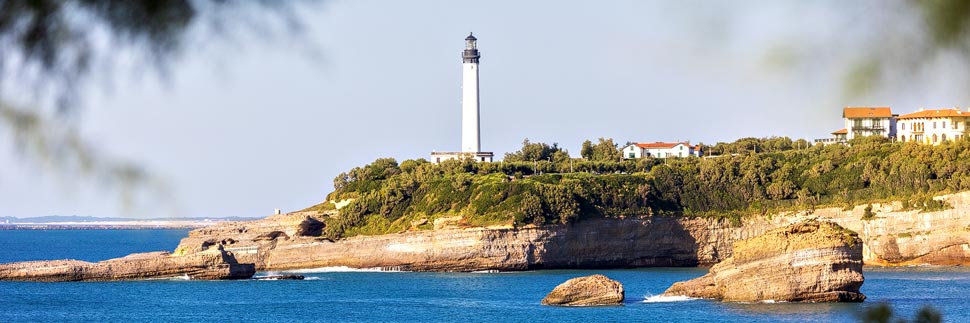 Der Leuchtturm Le Phare in Biarritz