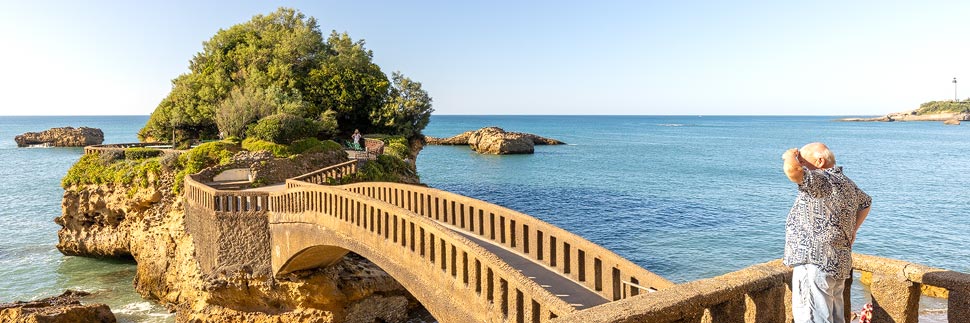 Rocher du Basta in Biarritz