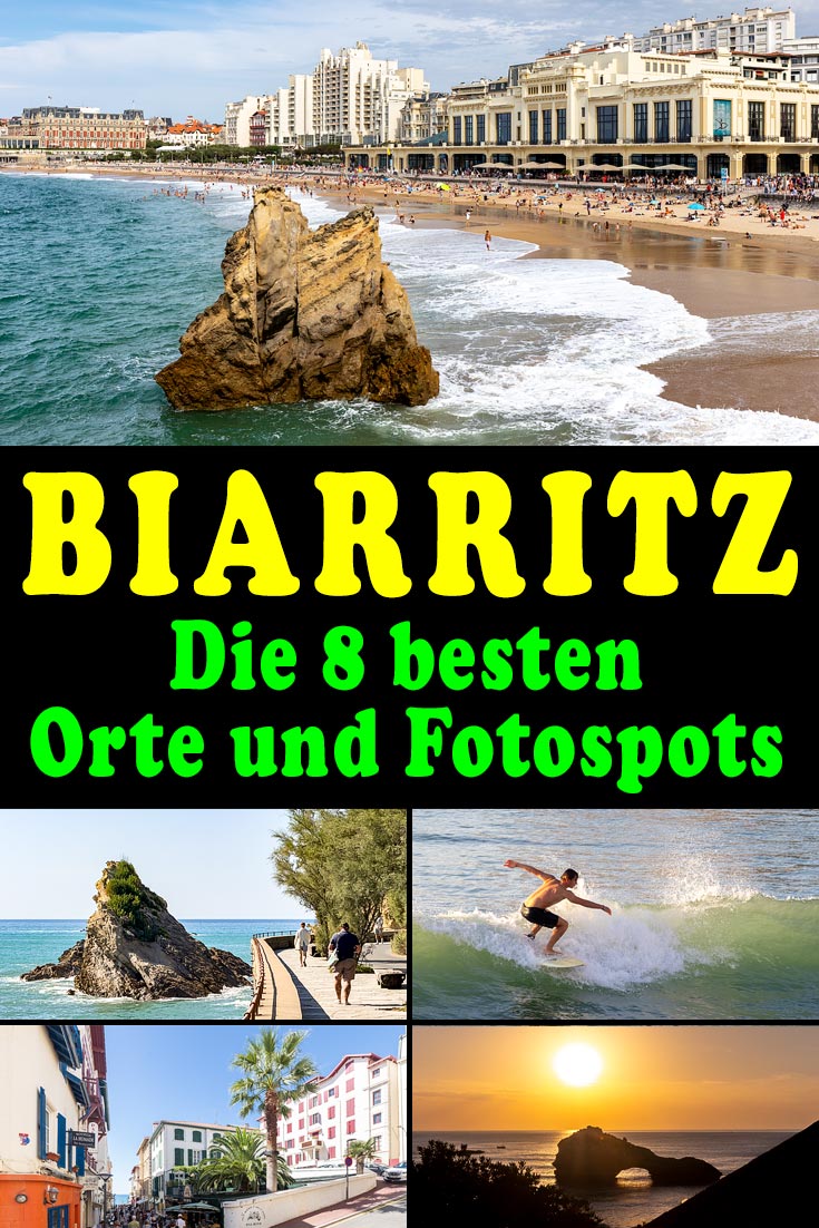 Biarritz im französischen Baskenland: Reisebericht mit Erfahrungen zu Sehenswürdigkeiten, den besten Fotospots sowie allgemeinen Tipps.