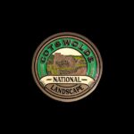 Reisesouvenir-Magnet aus den Cotswolds, England, Großbritannien