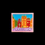 Reisesouvenir-Magnet aus Wroclaw, Polen