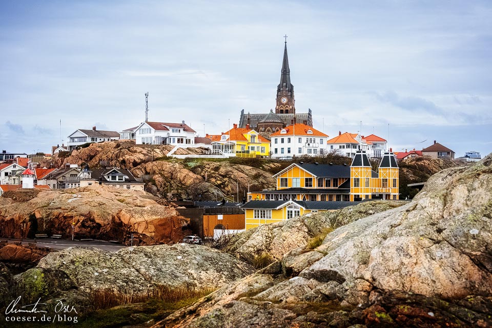 Blick auf Lysekil in der schwedischen Provinz Bohuslän