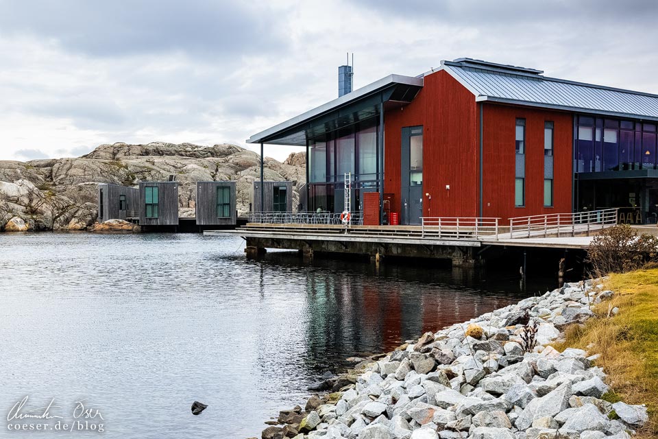 Das Aquarellmuseum Nordiska Akvarellmuseet in Skärhamn in der schwedischen Provinz Bohuslän