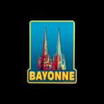 Souvenir-Aufkleber (Sticker) aus Bayonne, Frankreich