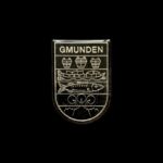 Souvenir-Aufkleber (Sticker) aus Gmunden, Österreich