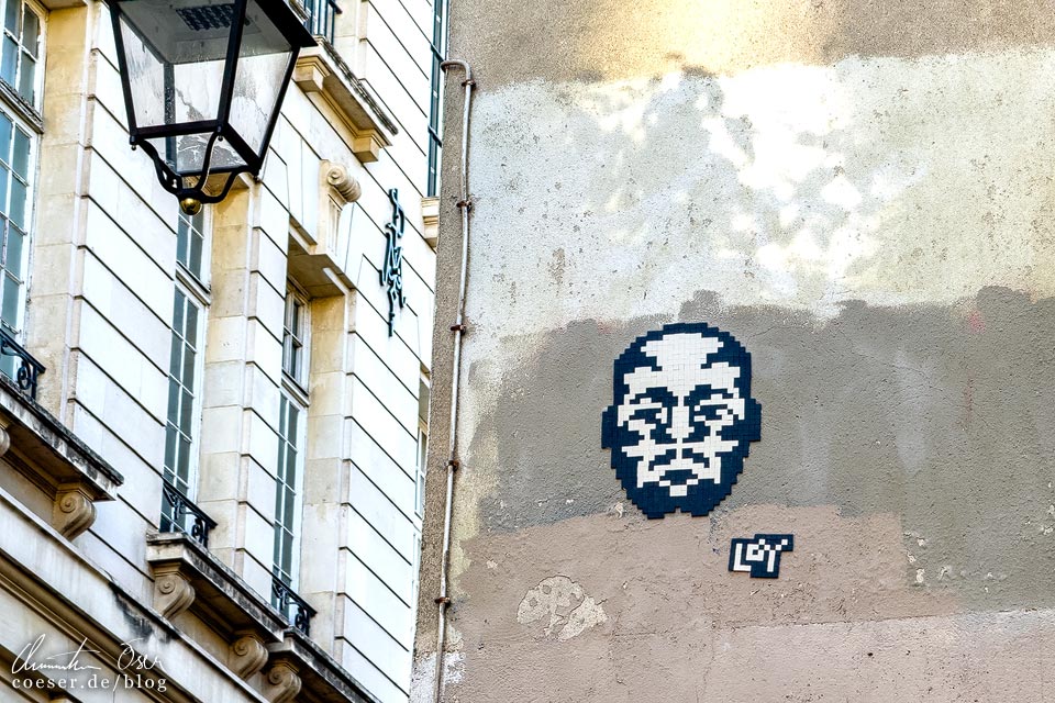 Street-Art-Mosaike von LOY in Paris