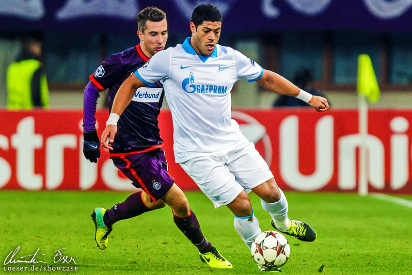 UEFA Champions League, FK Austria Wien - FC Zenit Saint Petersburg 4:1, 2013