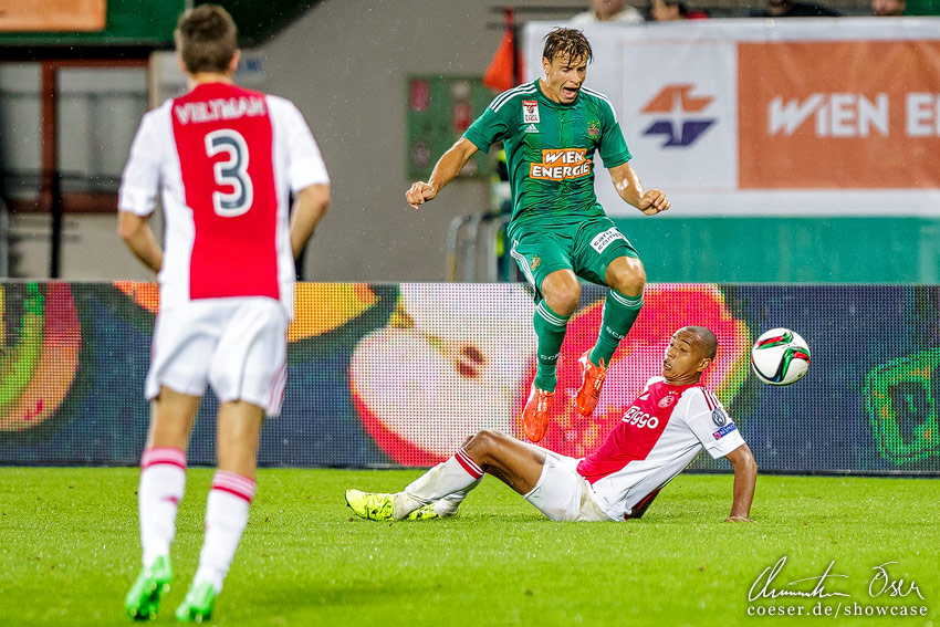UEFA Champions League Qualification, SK Rapid Wien - Ajax Amsterdam 2:2, 2015