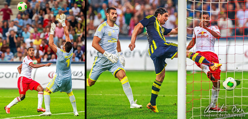 UEFA Champions League Qualifikation, SK Red Bull Salzburg - Fenerbahce Istanbul 1:1, 2013