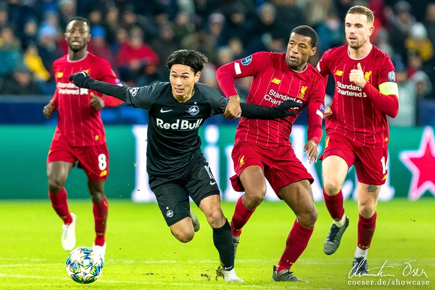 UEFA Champions League, SK FC Salzburg - Liverpool FC 0:2, 2019