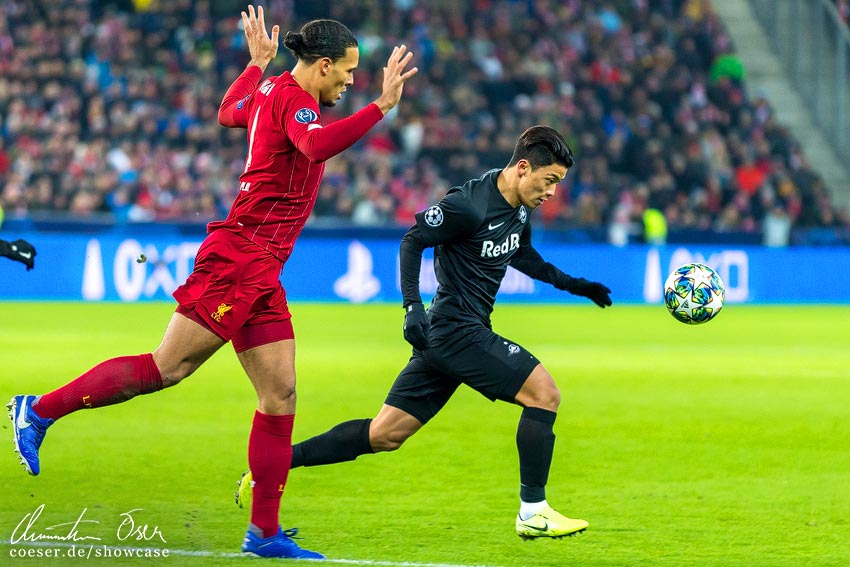 UEFA Champions League, SK FC Salzburg - Liverpool FC 0:2, 2019
