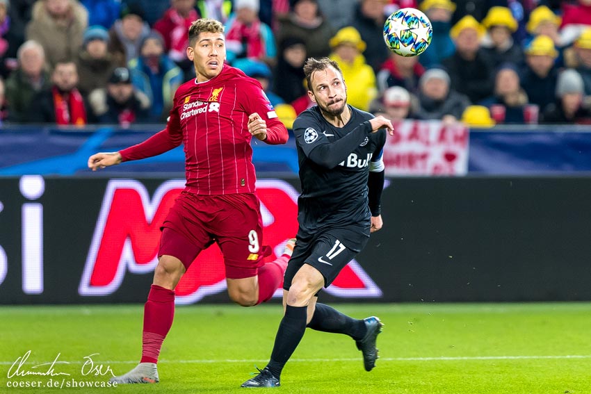 UEFA Champions League, SK FC Salzburg - Liverpool FC 0:2, 2019