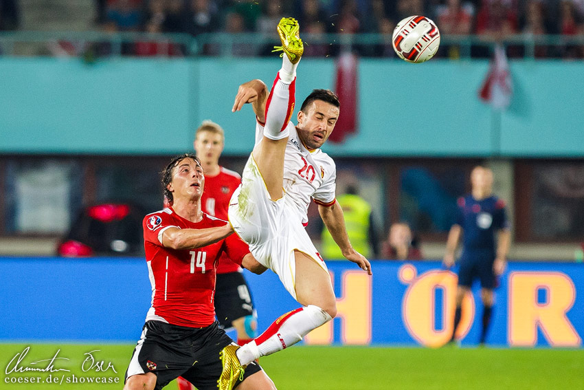 UEFA EM-Qualifikation 2016 · Österreich - Montenegro 1:0