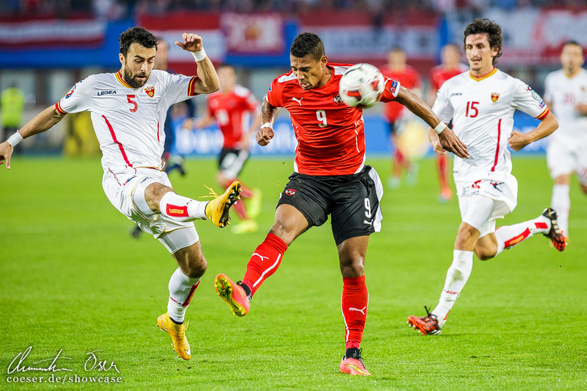UEFA EM-Qualifikation 2016 · Österreich - Montenegro 1:0