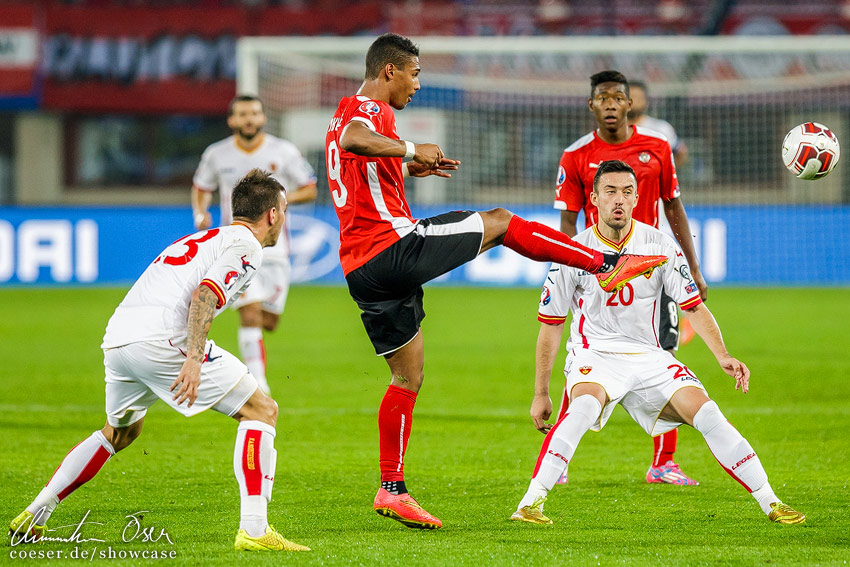 UEFA EM-Qualifikation 2016 · Österreich - Montenegro 1:0