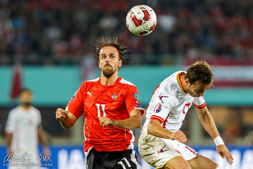 UEFA EM-Qualifikation 2016 · Österreich - Montenegro 1:0