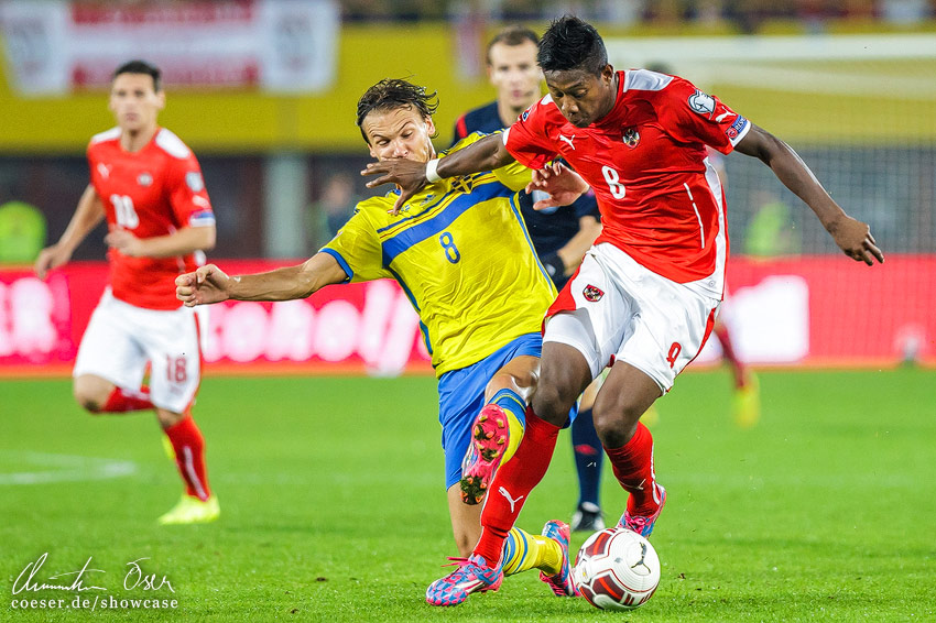 UEFA EM-Qualifikation 2016 · Österreich - Schweden 1:1