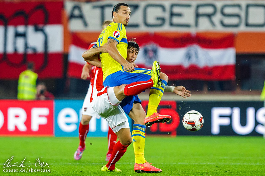 UEFA EM-Qualifikation 2016 · Österreich - Schweden 1:1