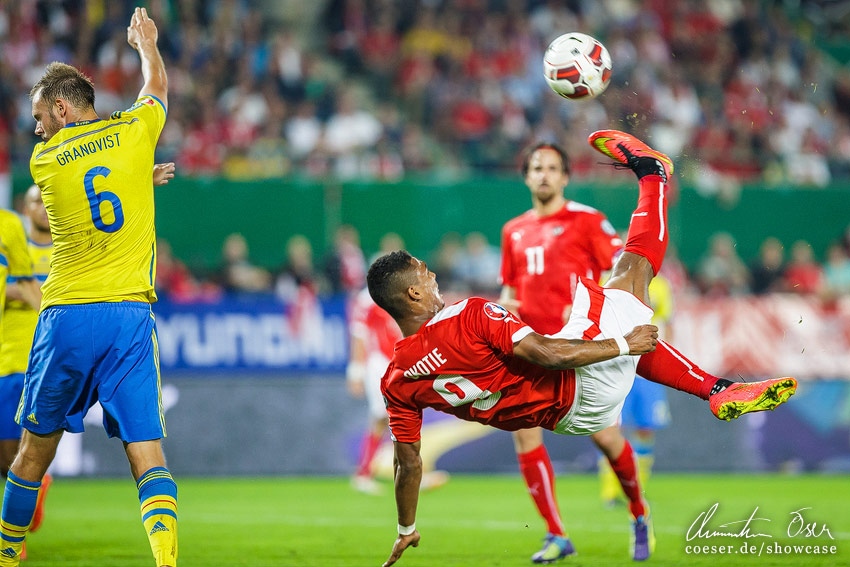 UEFA EM-Qualifikation 2016 · Österreich - Schweden 1:1