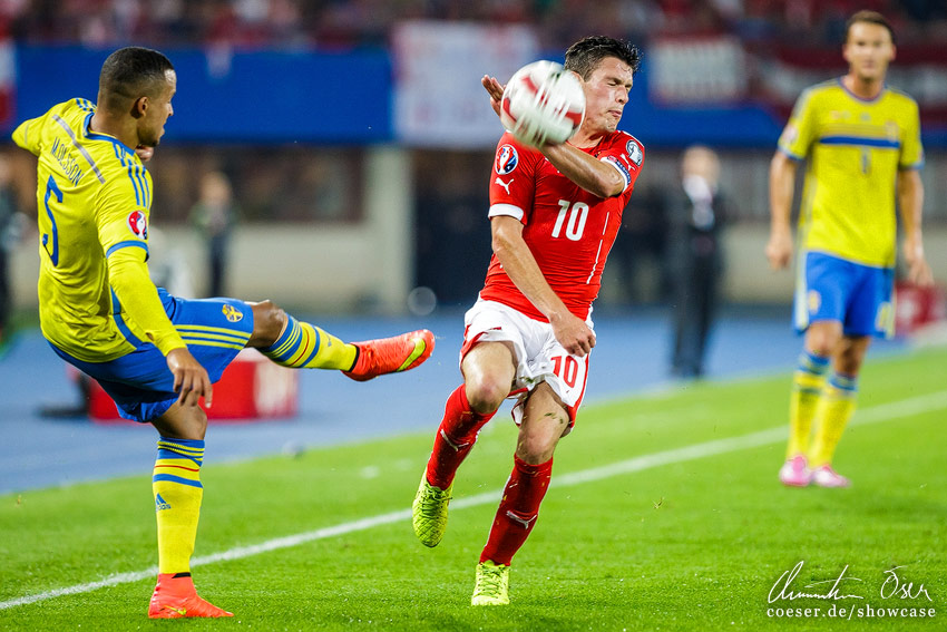 UEFA EM-Qualifikation 2016 · Österreich - Schweden 1:1