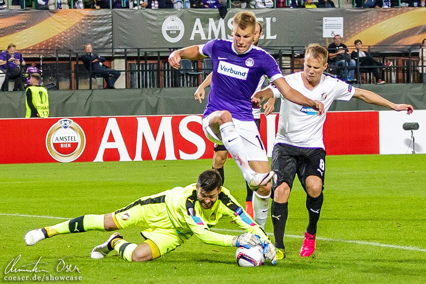 UEFA Europa League Gruppenphase, Austria Wien - Viktoria Pilsen 0:0, 2016