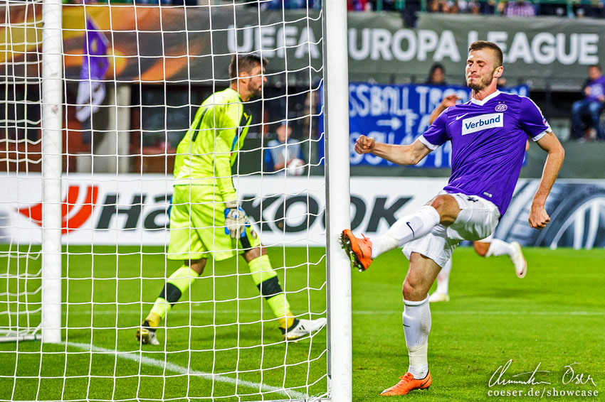 UEFA Europa League Gruppenphase, Austria Wien - Viktoria Pilsen 0:0, 2016
