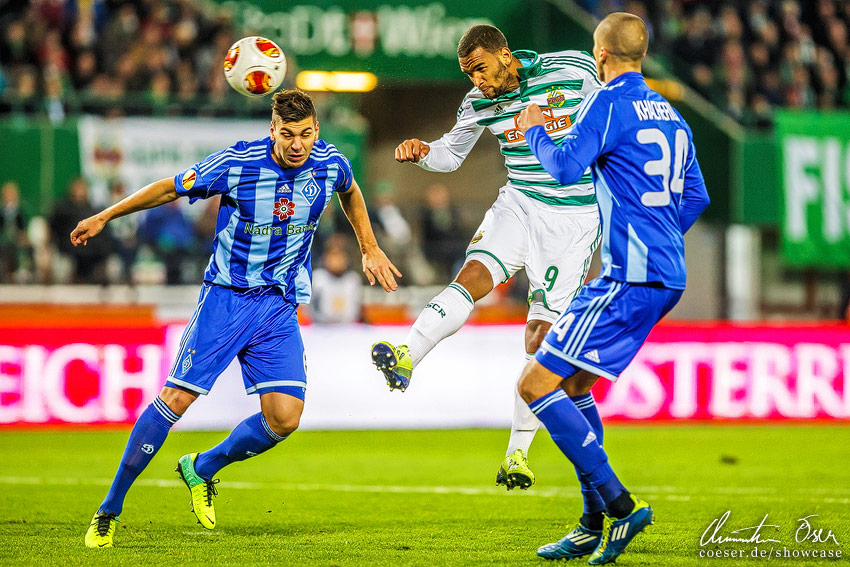 UEFA Europa League, SK Rapid Wien - Dynamo Kiew 2:2, 2013
