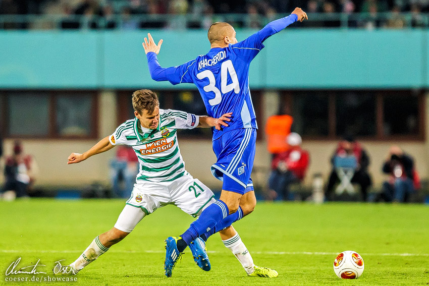 UEFA Europa League, SK Rapid Wien - Dynamo Kiew 2:2, 2013